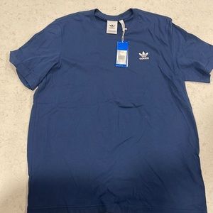 Mens Adidas blue tee shirt